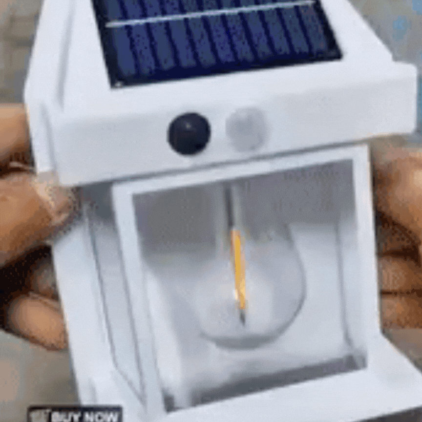 Solar Power Motion Sensor Light