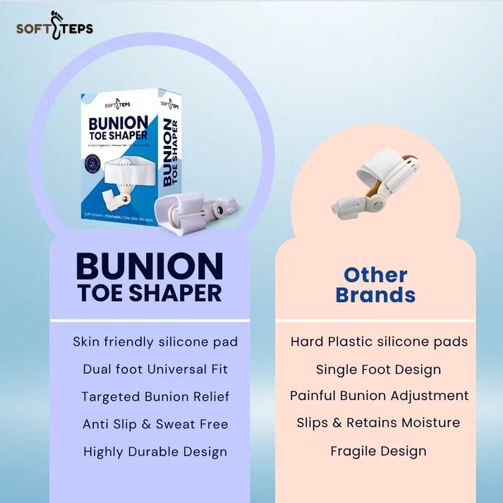 SoftSteps Bunion Toe Shaper (USA Imported 🇺🇸) BUY 1 Get 1 Free 🔥
