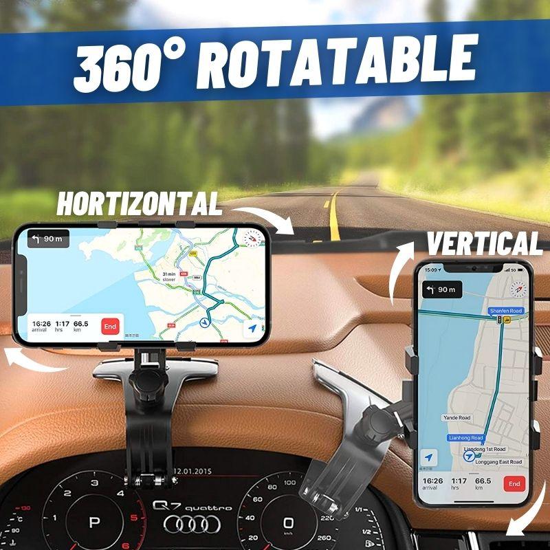 ORGINAL Car Cradle Mobile Phone Holder Mount Stand 360 Rotation