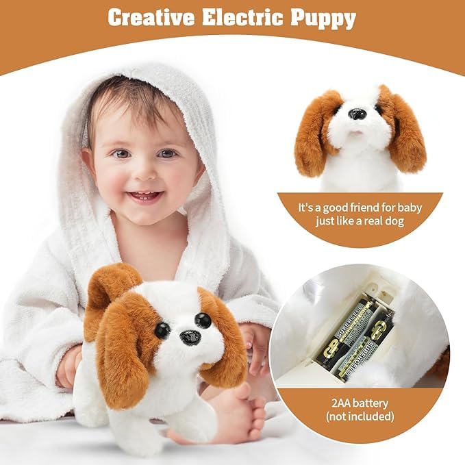 Realistic Interactive Puppy Toy BUY 1 GET 1 FREE