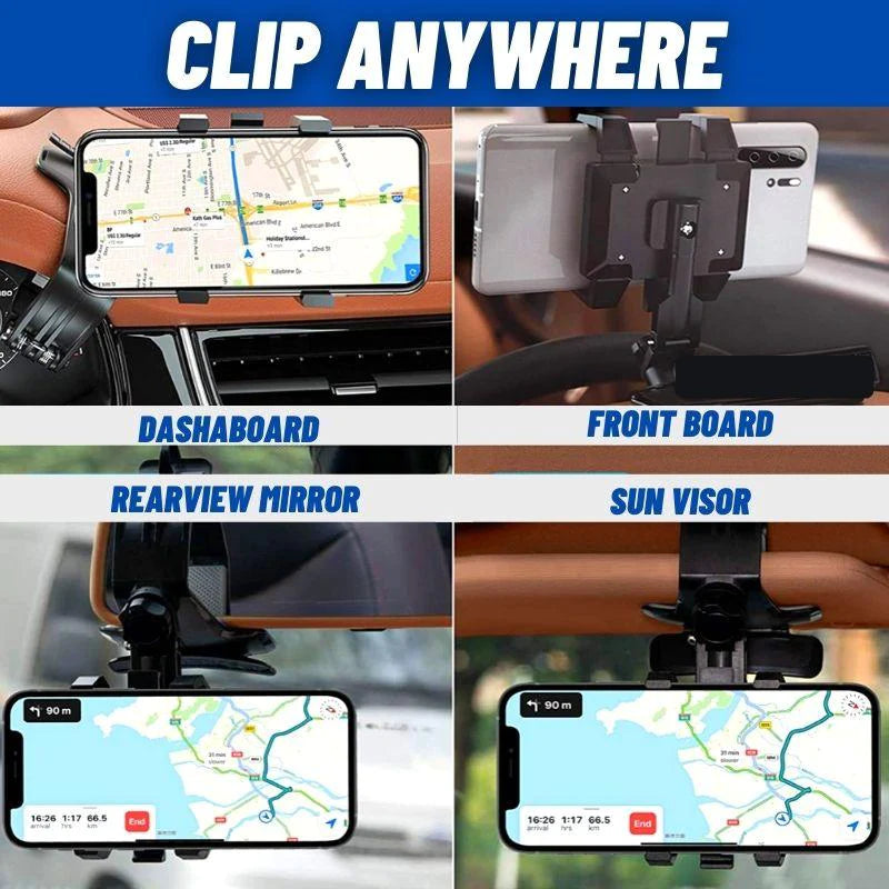 ORGINAL Car Cradle Mobile Phone Holder Mount Stand 360 Rotation