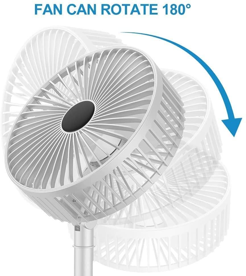 THE FAN FLEX™ MINI DESK FAN WITH HEIGHT ADJUSTABLE + 1 YEAR WARRANTY