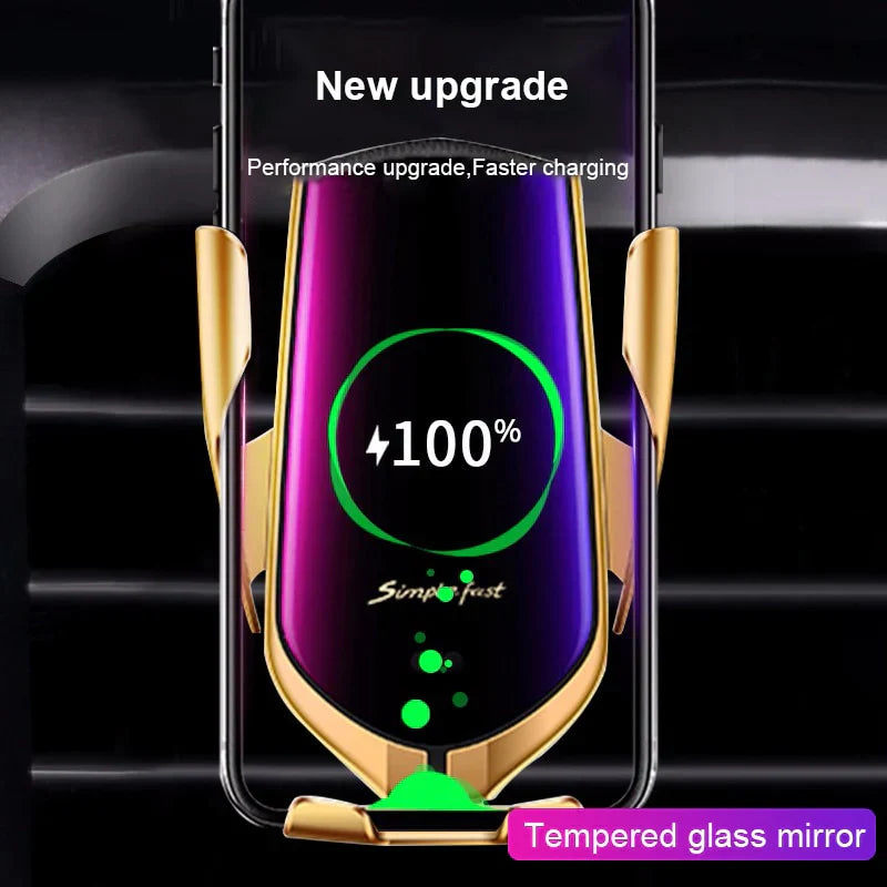 SimpleFast™ 2-in-1 Wireless Car Phone Holder & Charger