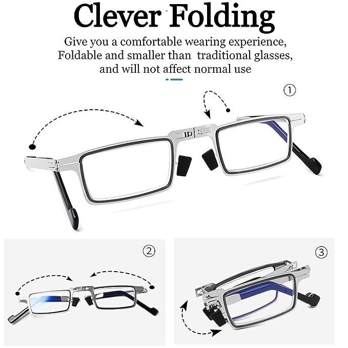 🔥 Ultra Light Material Screwless Foldable Reading Glasses